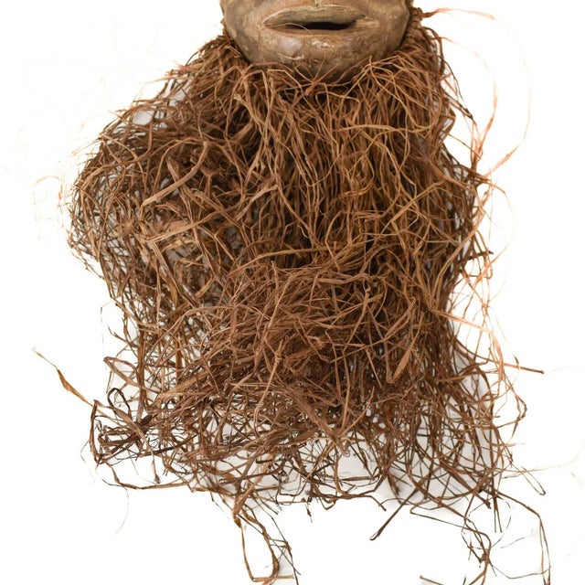 Early 20th Century Lega Bearded Mask For Sale - Image 4 of 8