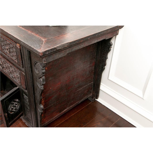 Antique Chinese Ming Dynasty Butterfly Cabinet For Sale - Image 11 of 13