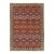 Vintage Oushak Rug in Red With Bold, Colorful Geometric Patterns - Rug & Kilim For Sale