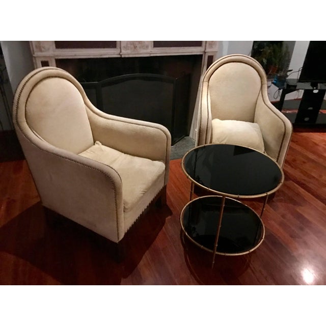 Mid-Century Modern Lounge Chairs - a Pair For Sale - Image 4 of 8