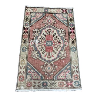 Turkish Yastik Rug 1'9" x 2'8" For Sale