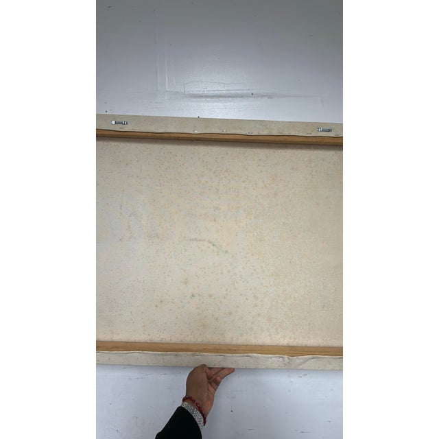 Paint Figurative Portrait of a Man Reclining For Sale - Image 7 of 12