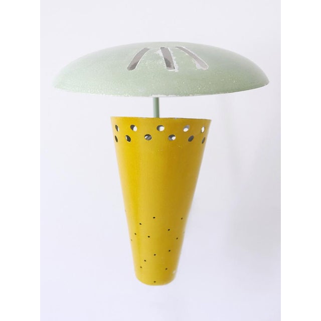 Large Decorative Wall Lamps, Germany, 1950s, Set of 2 For Sale - Image 9 of 18