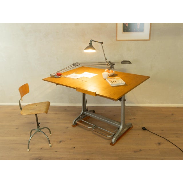 Wood Drawing Table from Nestler, 1950s For Sale - Image 7 of 17