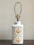 Vintage Lotus Flower Ceramic Table Lamp For Sale - Image 13 of 13