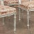 Wood Set of 4 Antique French Louis XVI Painted Chairs For Sale - Image 7 of 13