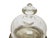 Art Nouveau Bowl with Crystal Cake Cover, Germany, 1920s, Set of 2 For Sale - Image 3 of 18