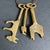 Vintage Brass Decorative Skeleton Keys For Sale - Image 6 of 8