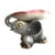 Italian Ceramic Elephant Figurine from Ceramiche Aretine, 1940s For Sale