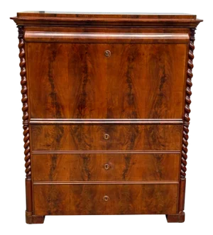 Antique Secretaire in Wood, 1890s