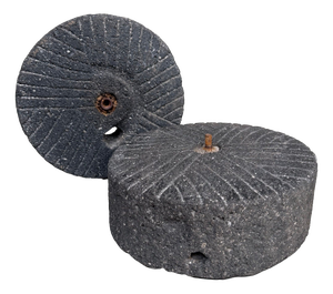 ​Japanese Ishi-Usu Grinding Stones, 1900s-1950s, Set of 2