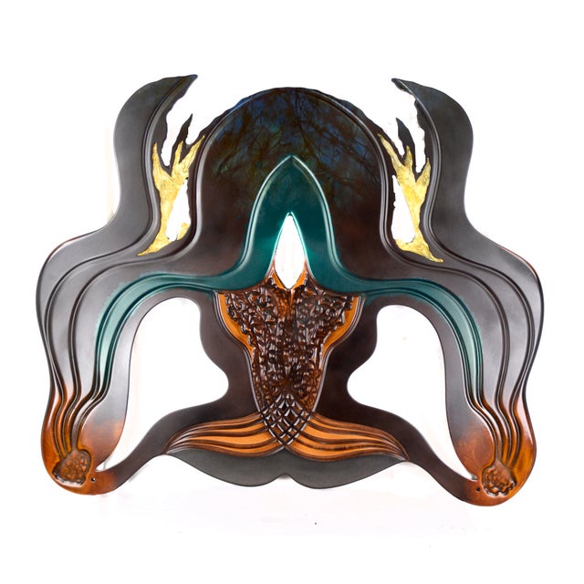 1980s Scarab Totem Abstract New Age Surreal Sculpture by Mickey Kane For Sale - Image 10 of 10