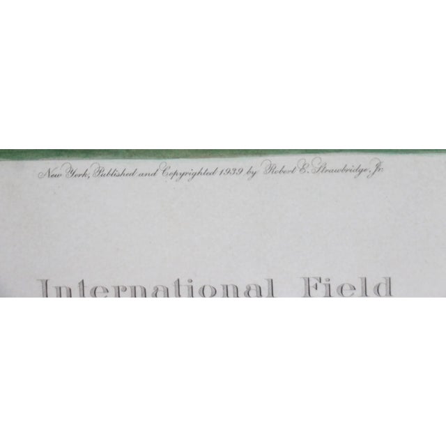 International Field Meadow Brook Club 1939 Gouache; Hand-Colored Aquatint by Paul Brown For Sale - Image 18 of 18