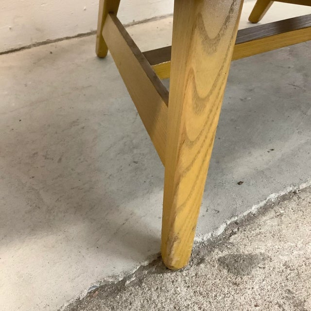 Pair Striking Mid-Century Modern Club Chairs For Sale - Image 11 of 13