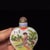 This exquisite vintage snuff bottle is crafted from Liuli (a traditional translucent glass or crystal) and features...
