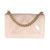 Chanel Beige Caviar Suede Calfskin Chevron Medium Boy Handbag For Sale - Image 4 of 9