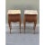 1940s Pair of French Louis XV Style Rosewood Side Tables Nightstands For Sale - Image 10 of 10