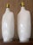 Vintage 1950s MCM White Crackle Glaze Ceramic Table Lamps - A Pair For Sale - Image 16 of 17