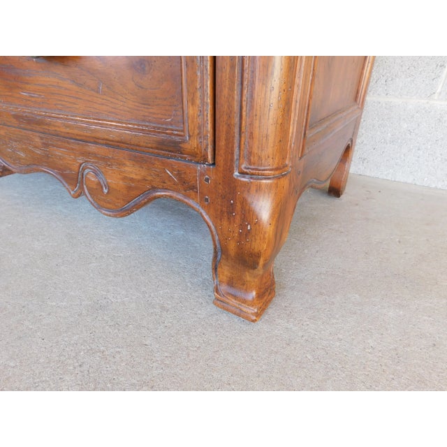 Drexel Heritage South of France Louis XV Style Wardrobe Chest For Sale - Image 12 of 16