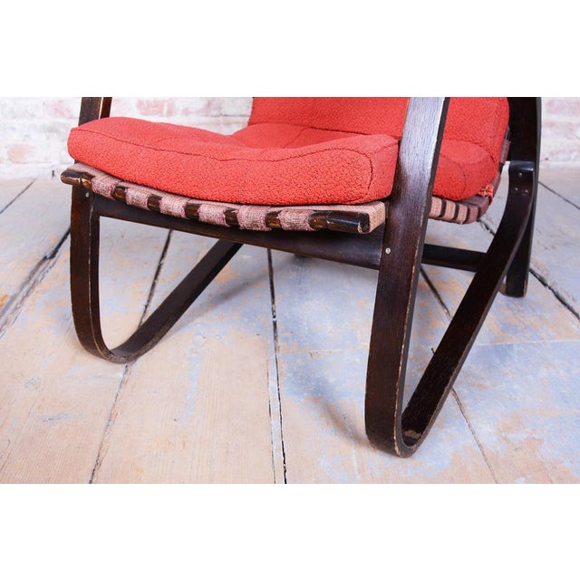 Art Deco Armchairs in Oak attributed to Jan Vaněk, Czech, 1940s, Set of 2 For Sale - Image 17 of 18