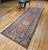 Antique Persian Malayer Runner Rug, Hand-Knotted Wool, Geometric Pattern, 3x16, Terracotta & Ivory For Sale - Image 12 of 18