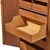 Brown Kipp Stewart for Calvin Mid Century Walnut and Cane Front Cabinet Armoire For Sale - Image 8 of 9