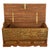 Antique 19thC Zanzibar Omani Teak & Brass Stud & Copper Clad Dowry Chest 1890 For Sale - Image 10 of 18