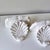 1980s Clam Shell Wall Brackets: A Pair For Sale - Image 4 of 7