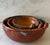 Mid 20th Century Set of 3 Vintage Mexican Terra Cotta Nesting Bowls For Sale - Image 5 of 10