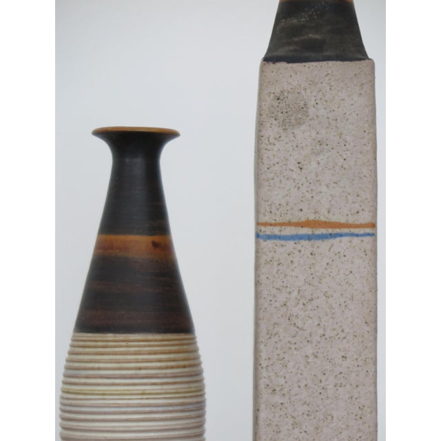 1950s Ceramic Vases by Ivo Sassi, 1950s, Set of 2 For Sale - Image 5 of 9