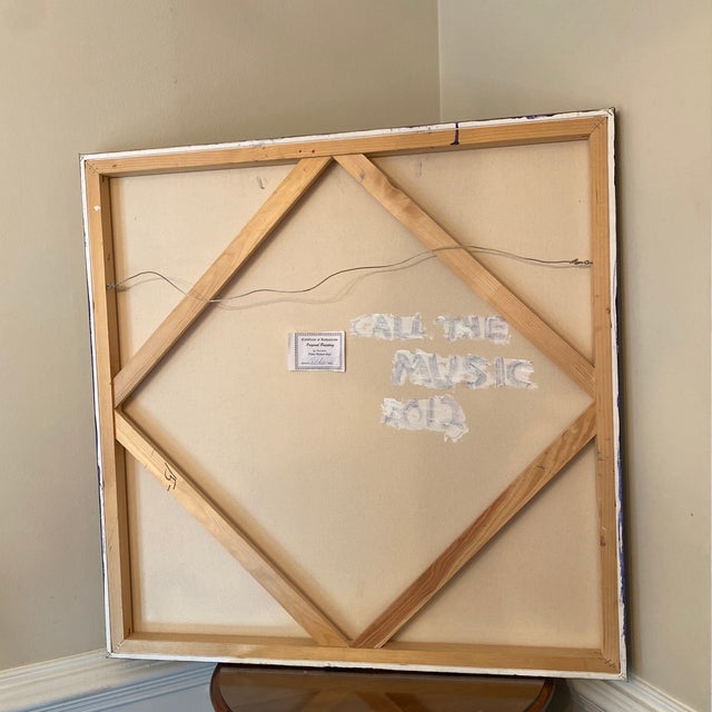 Original Peter Keil Abstract Painting on Canvas For Sale - Image 9 of 10