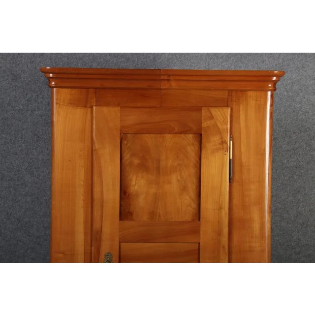 Biedermeier Cabinet in Cherrywood, 1830s For Sale - Image 12 of 18