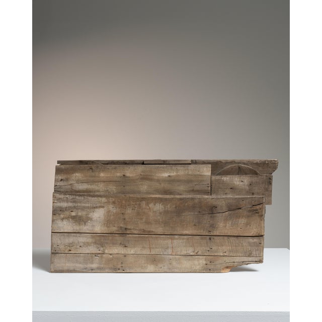 Early 19th Century France Neoclassical Antique White Wood Decorative Object For Sale - Image 14 of 15