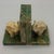 Mid-Century Modern Vintage Nora Fenton Italian Marble & Alabaster Elephant Bookends For Sale - Image 3 of 7