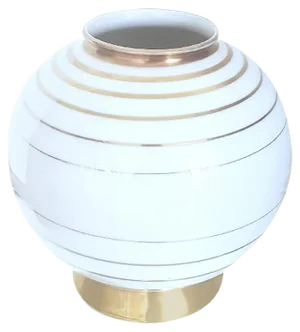 Gilt Porcelain Vase from Alt Schoenwald