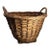Double Handled French Harvest Basket -#372 For Sale