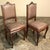 Set of 6 Antique Country French Louis XVI Dining Chairs With Leather For Sale - Image 12 of 18