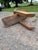 Vintage Primitive Live Edge Slab Stargazer Viking Chair (47x12) For Sale - Image 18 of 18