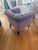 David Linley David Linley Wesselton Chair in Lavender For Sale - Image 4 of 6