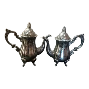 1950s Godinger Silver Plated Pair of Salt & Pepper Shakers