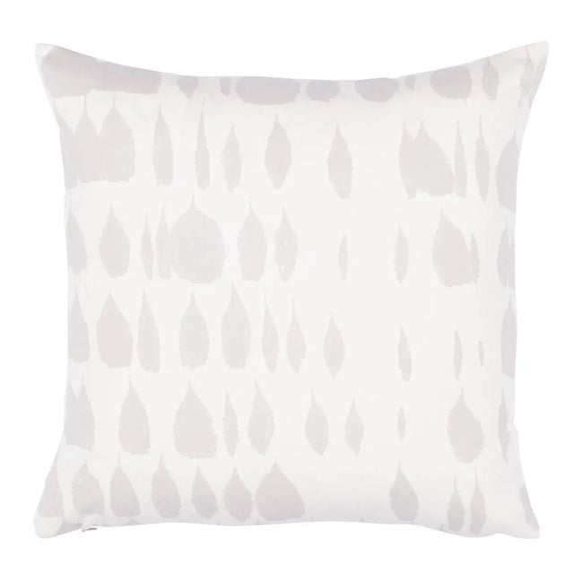 Schumacher Schumacher Queen of Spain 18" Pillow in Dove For Sale - Image 4 of 4
