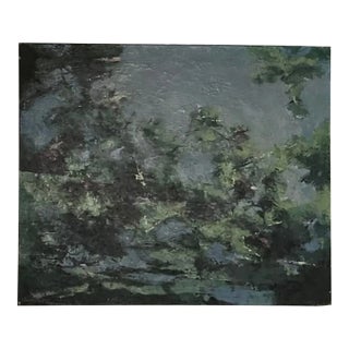 1950s Harry Crowley "Tree Top - Rome" Painting For Sale