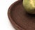 Round Walnut Wood Bowl, 1960s For Sale - Image 10 of 13