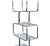Mid-Century Modern 1970s Mid-Century Modern Tricom Italian Etagere or Wall Unit After Milo Baughman For Sale - Image 3 of 4