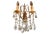 Antique Crystal French Bronze Sconces - A Pair For Sale - Image 4 of 13