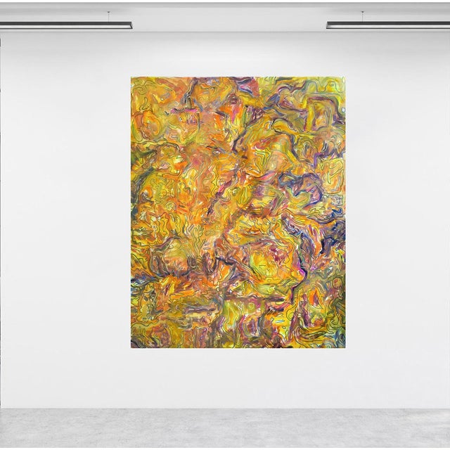 Trixie Pitts Amber — 60 X 48 For Sale - Image 4 of 5