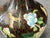 Late 20th Century Brown Cloisonne Vase With Birds and Flowers For Sale - Image 5 of 8