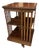 Antique Revolving Bookcase in Mahogany, 1890s For Sale
