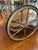 Italian Inlaid Marquetry Bar Cart With Drop-Leaf Top For Sale - Image 4 of 6