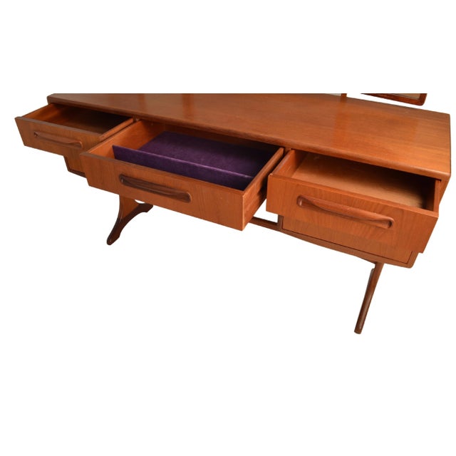 G Plan MidCentury Fresco Teak Vanity Chairish